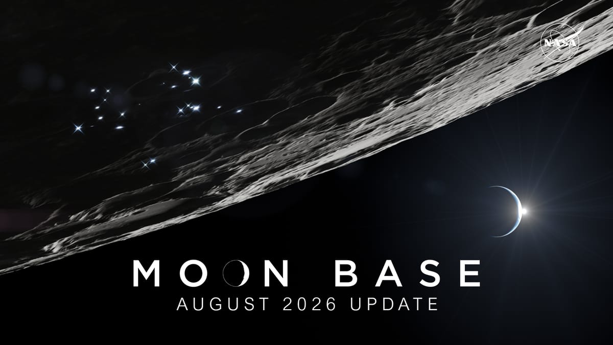 NASA提供关于月球基地货物着陆器和技术演示的最新进展