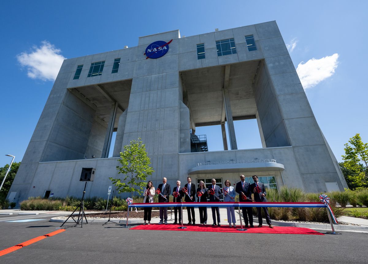 NASA兰利研究中心最新风洞正式启用