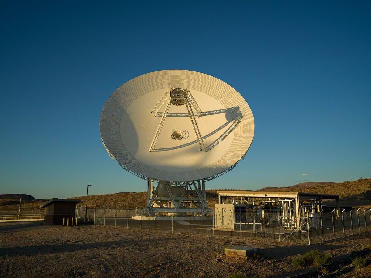 NASA深空网络新金石天线投入使用