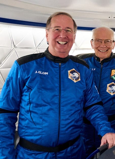 Jeff Elgin in flight suit
