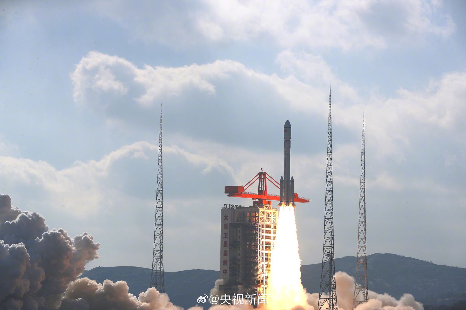 CZ-6A liftoff (G60 Polar Group 03)