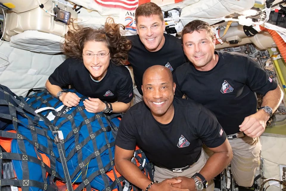 Crew aboard Artemis IICredit: NASA via Getty