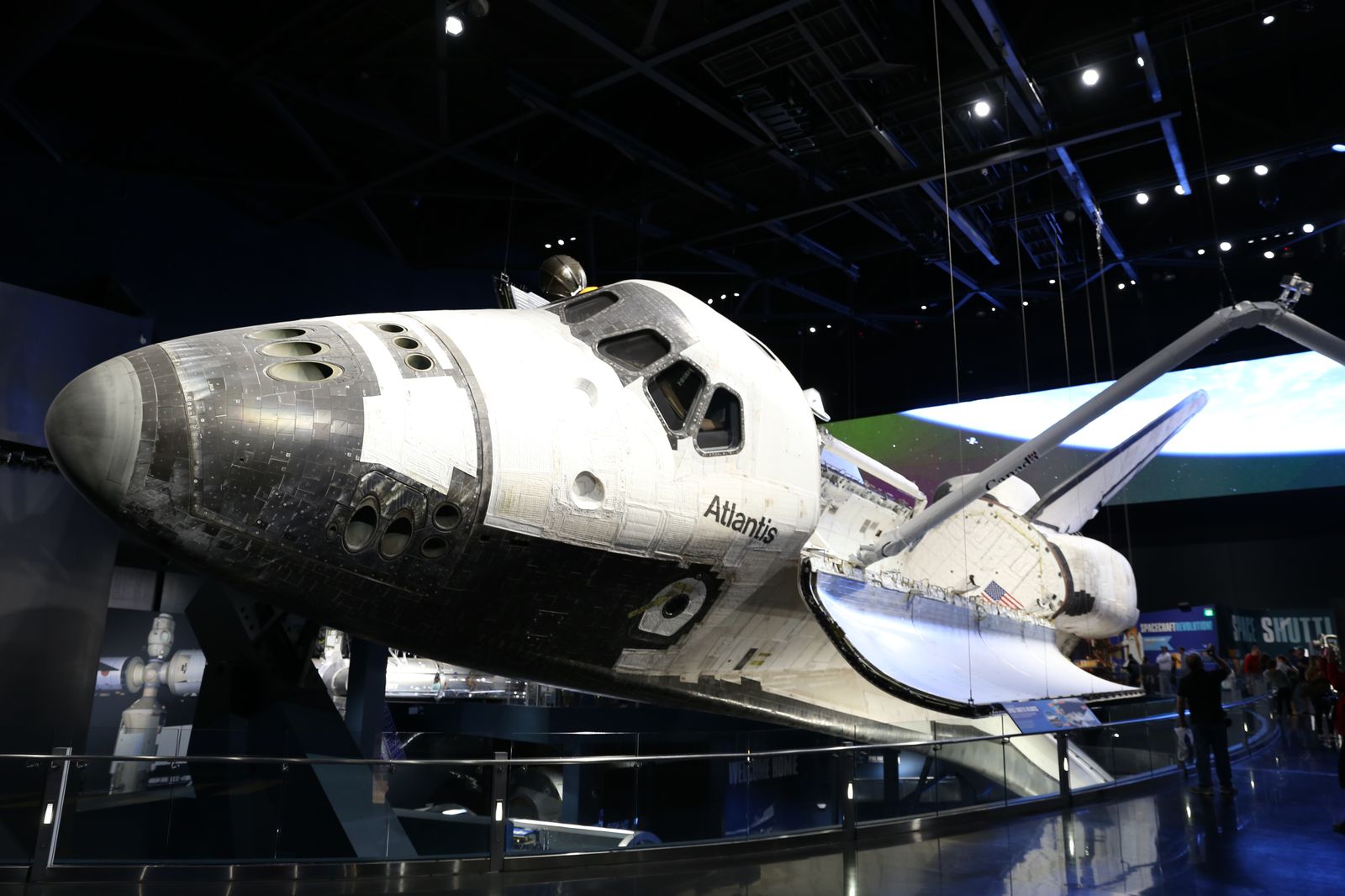 Atlantis at KSC