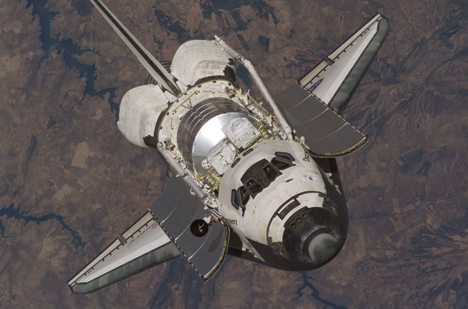 Spaceshuttle Endeavour in orbit