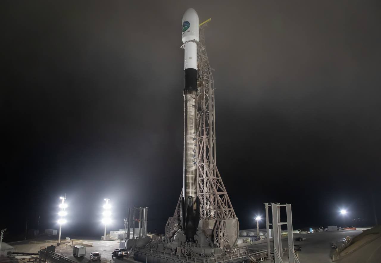 F9 on SLC-4E (EarthCARE)