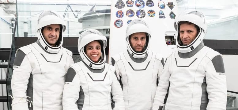SpaceX Crew-13 Members Portrait