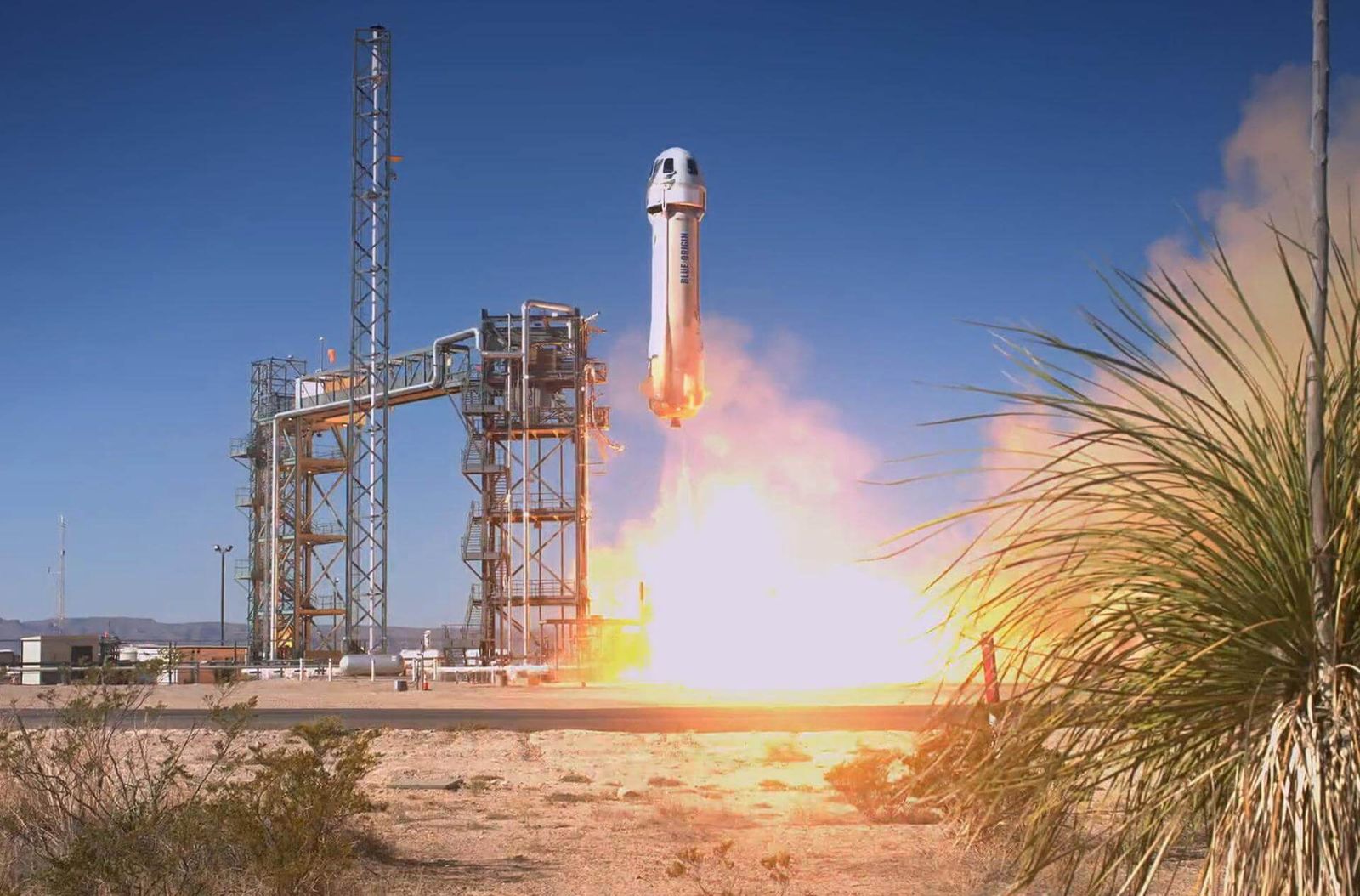 New Shepard liftoff (NS-25)