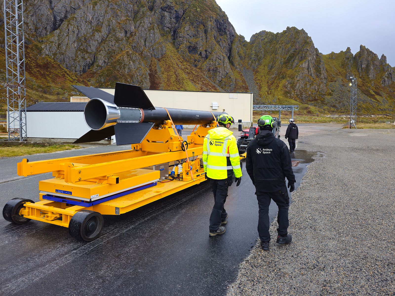 Sounding rocket at Andøya