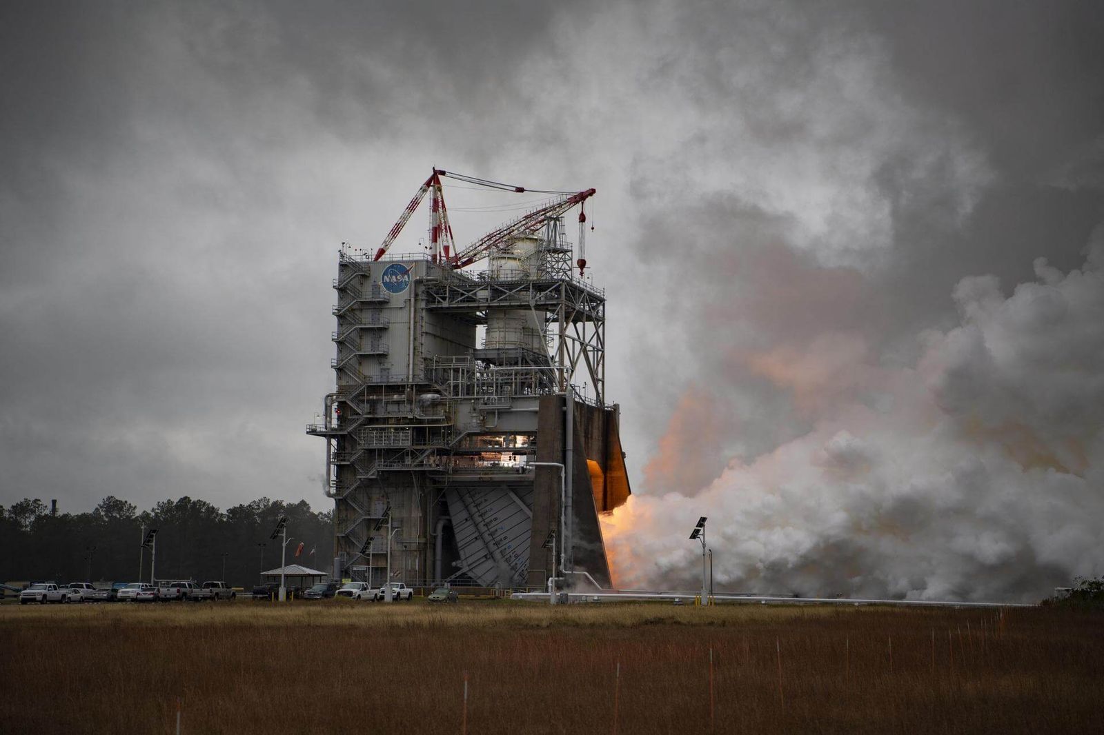 RS-25 Engine Test - 2024