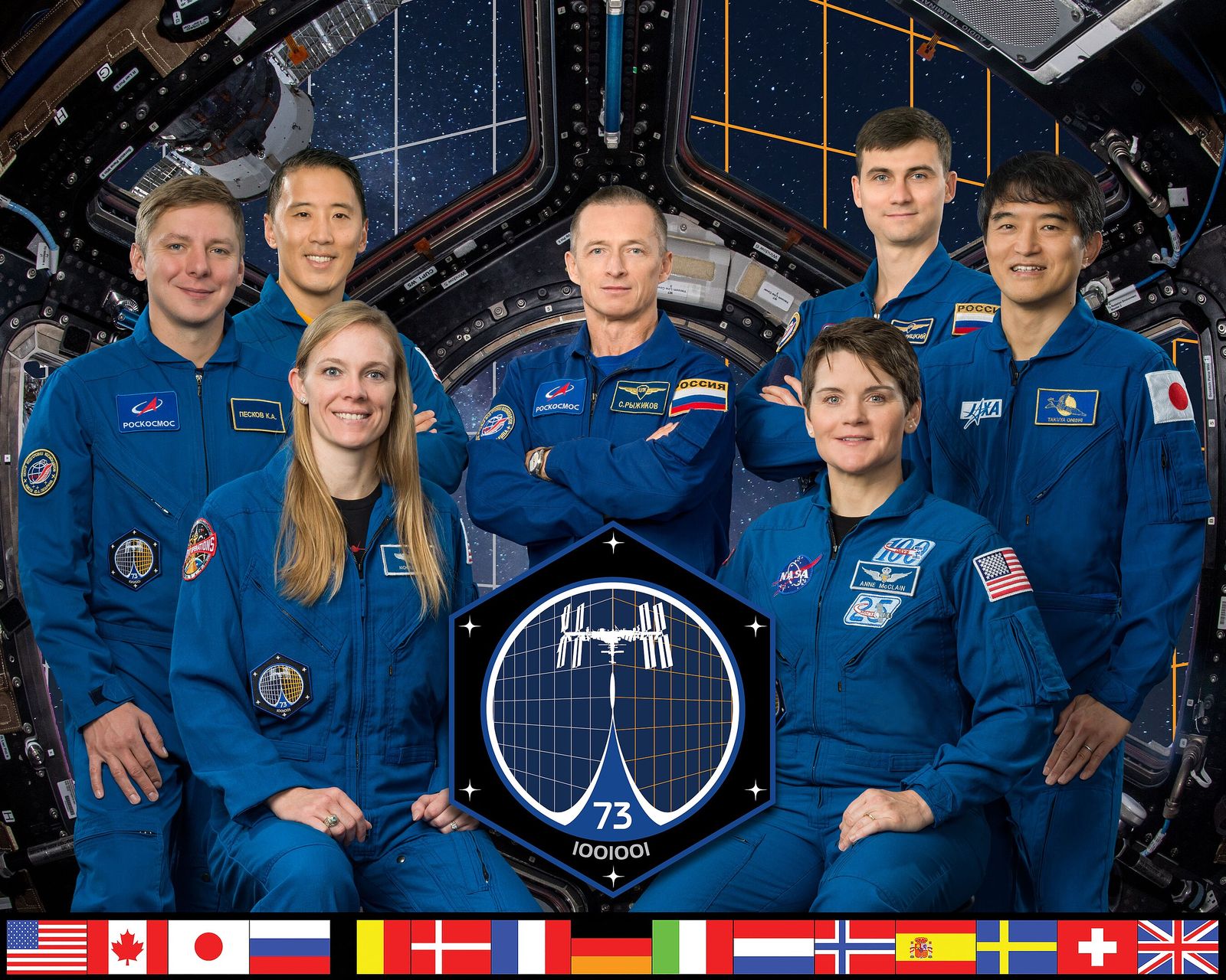 ISS Expedition 73 Portrait