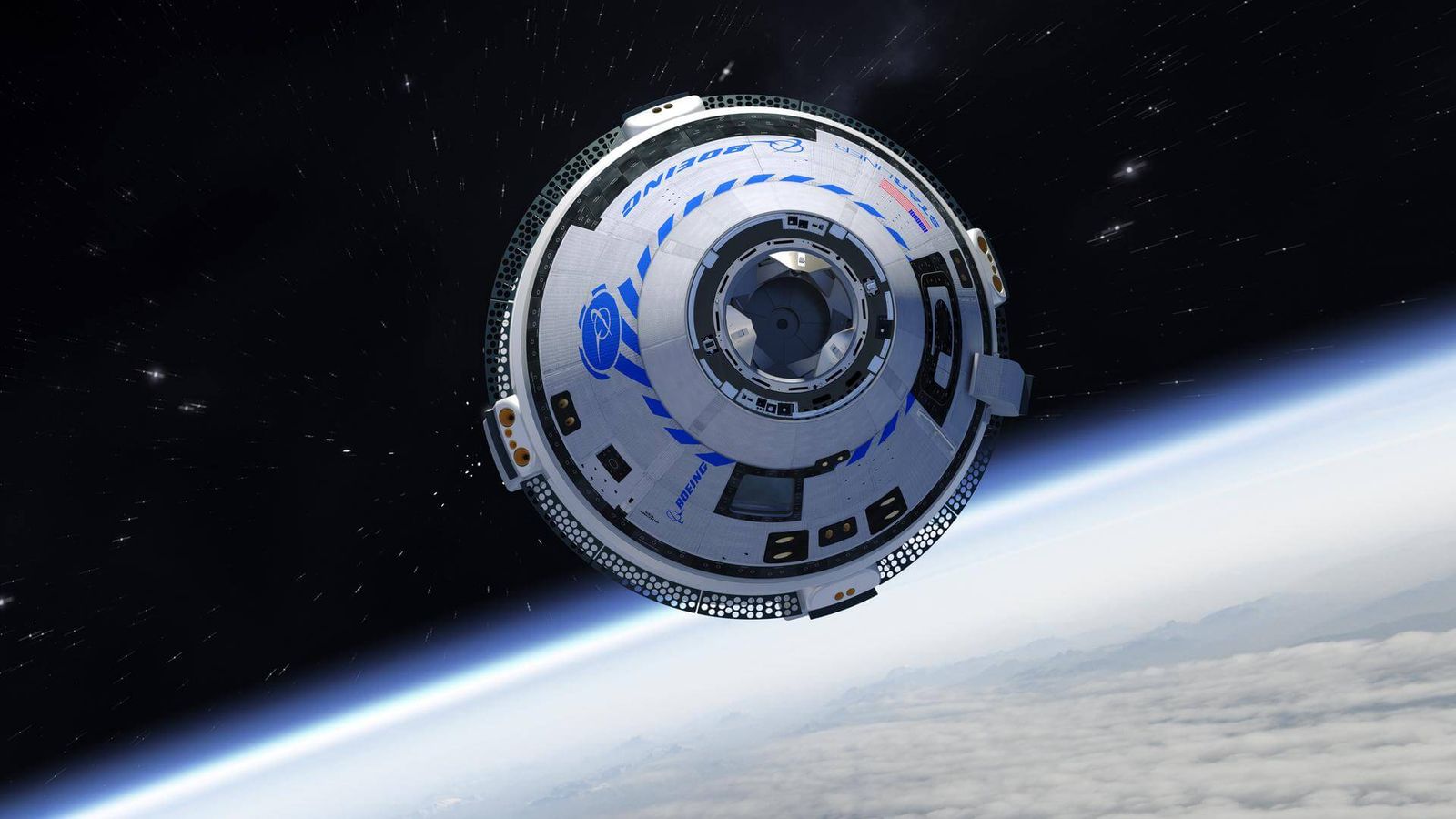 Boeing Starliner render