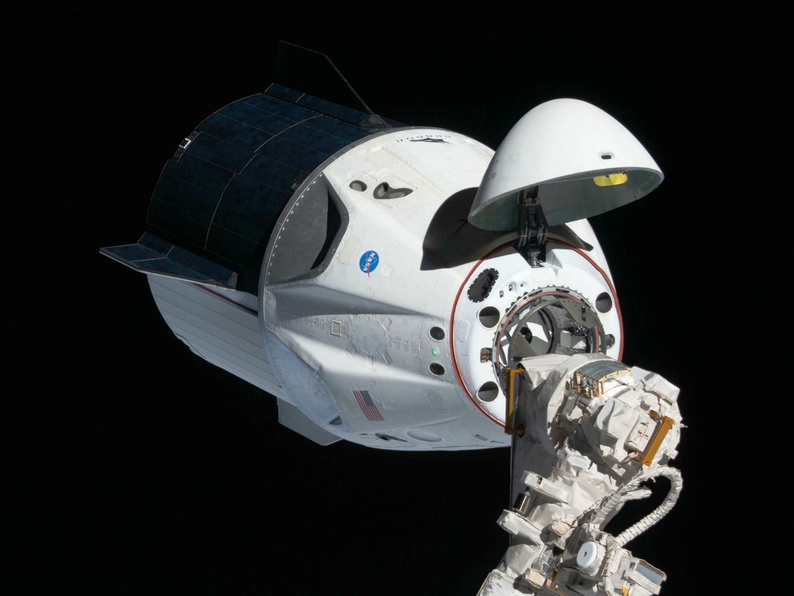 Crew Dragon docking