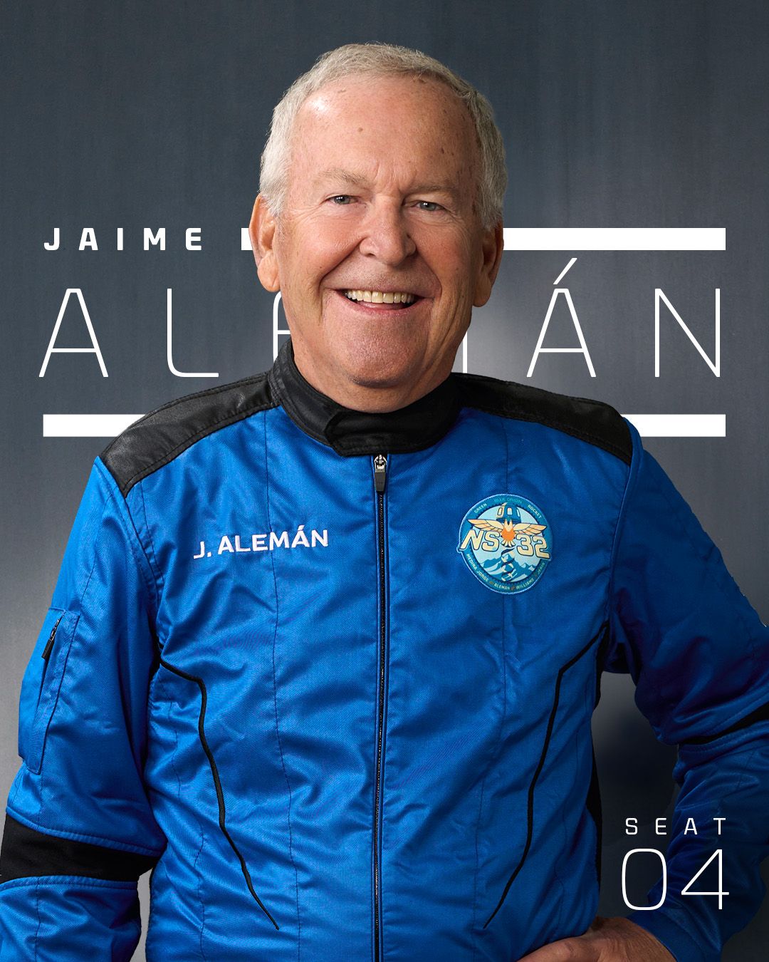 Jaime Alemán official portrait