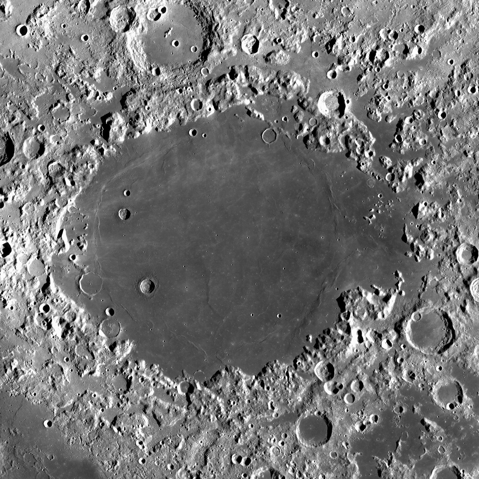 Mare Crisium seen from LRO