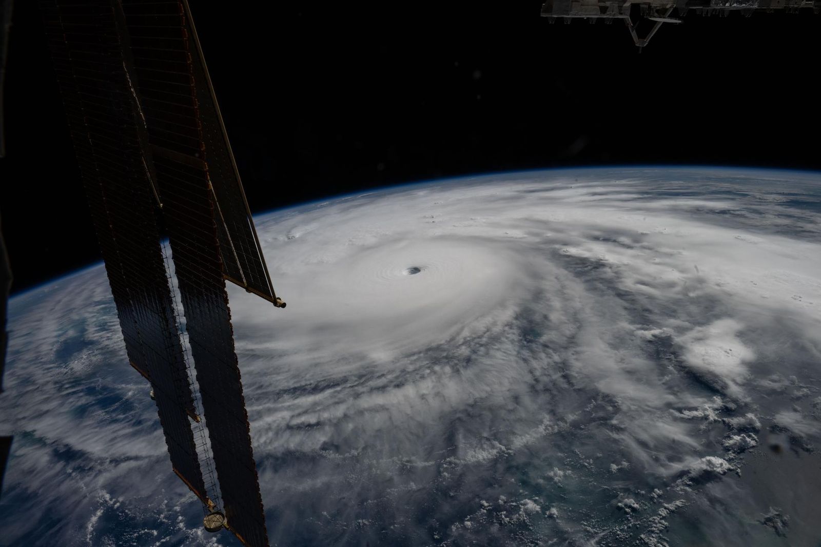 Category 5 Hurricane Melissa, one of the most powerful storms to strike the Caribbean in recent history, is pictured about 50 miles south of Jamaica in this photograph from the International Space Station as it orbited 262 miles above the Yucatan Peninsula.