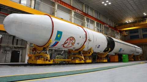 Soyuz-5 at Baikonur Cosmodrome Site 45