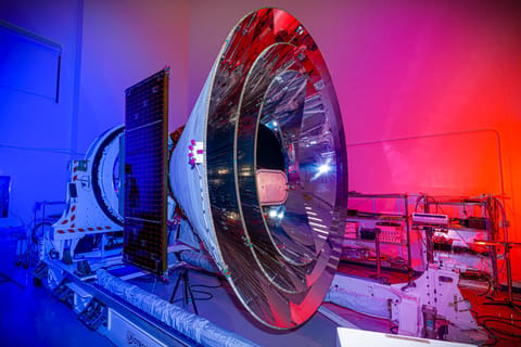 SPHEREx in the clean room