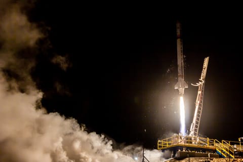 Miura 1 liftoff (SN1 Test Flight)