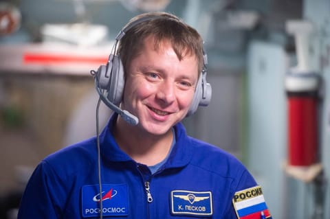 Kirill Peskov during training