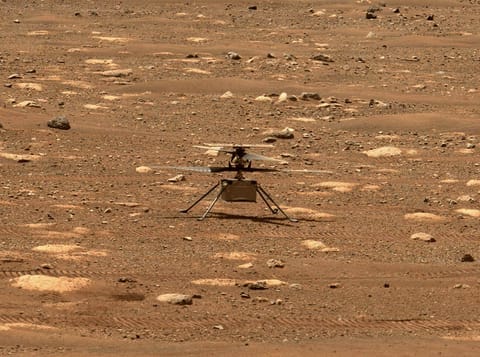 Ingenuity on Mars