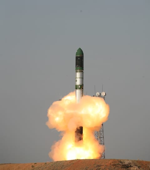 Dnepr-1 liftoff (TanDEM-X)