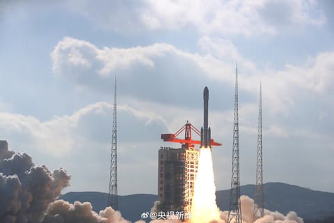 CZ-6A liftoff (G60 Polar Group 03)