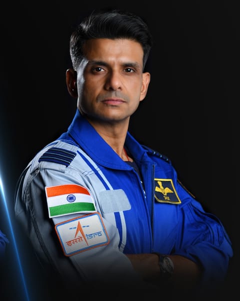 Shubhanshu Shukla portrait