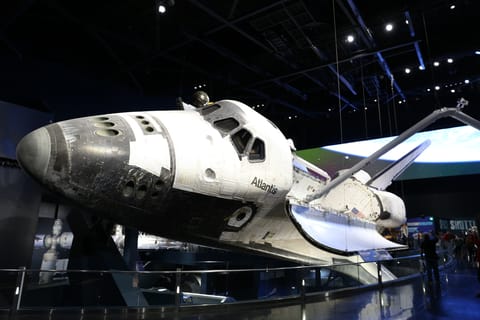 Atlantis at KSC