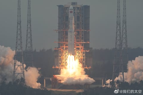 CZ-8 liftoff (Maiden Flight)