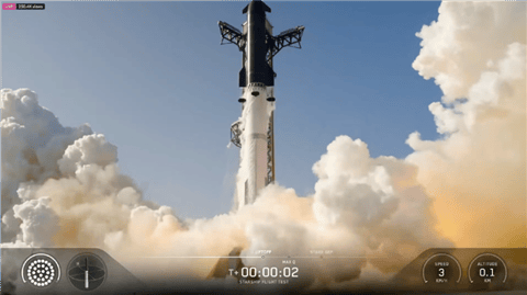 SpaceX星舰第13次试飞成功！首次部署V3版星链 超重型助推器受控溅落