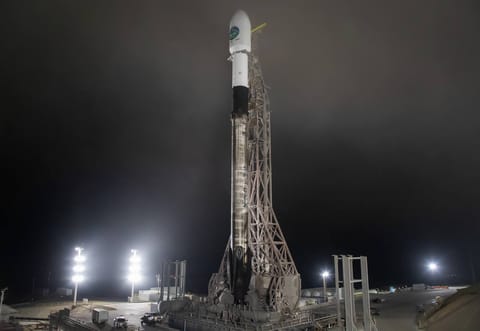 F9 on SLC-4E (EarthCARE)