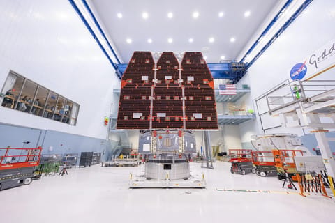 Roman Space Telescope in the clean room