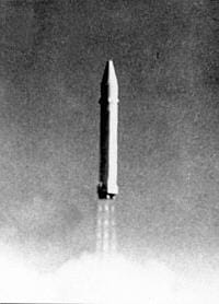R-360 during flight