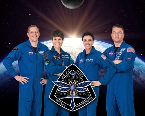 Crew-4 official portrait