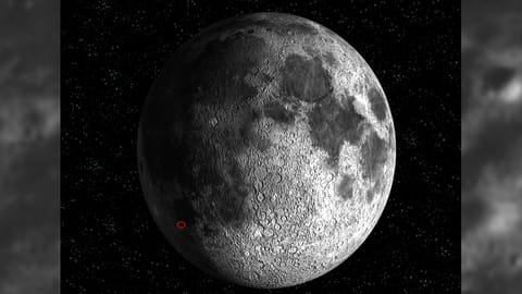 The moon grave site of ESA's SMART-1 moon orbiter