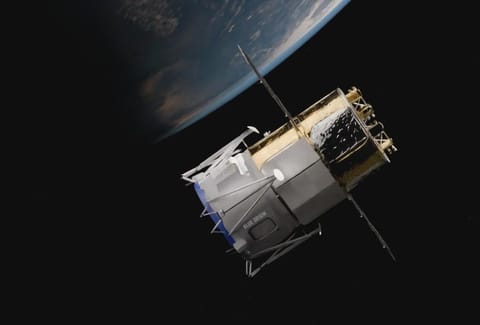 Blue Origin Blue Moon Mark 2 Human Landing System Test Article in Earth Orbit