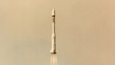 Ariane 1 in flight