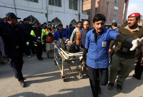 Death toll at 31 in Pakistan police compound attack, AFP reports