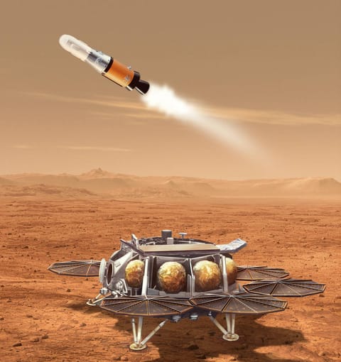Mars Sample Return render