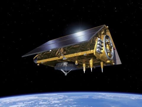 Sentinel-6 in orbit render