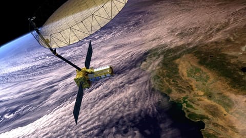 NISAR in orbit render