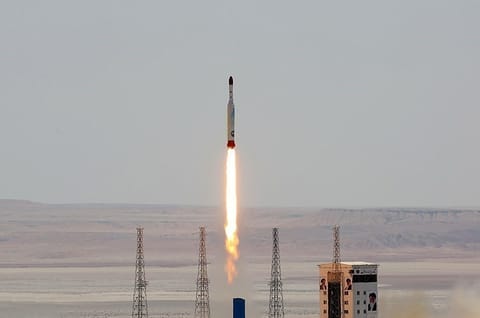 Simorgh liftoff in July 2017