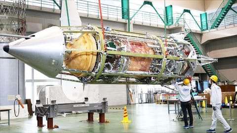 RV-X during Assembly