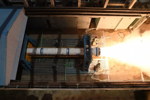 ISRO tests an improved version of the first stage of Small Satellite Launch vehicle (SSLV) ISRO tests an improved version of the first stage of Small Satellite Launch vehicle (SSLV)