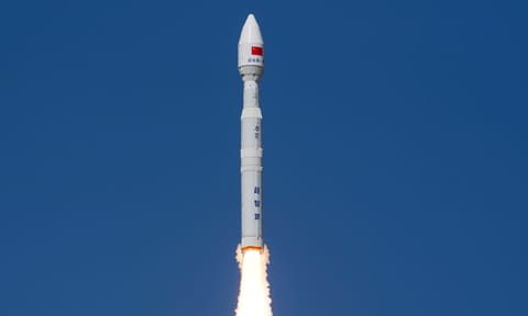 At 12:03 pm on September 20, 2026, the Kinetica-1 Y18 rocket lifted off from the Dongfeng commercial space innovation pilot zone in Northwest China, sending nine satellites into their designated orbits.  Photo: Courtesy of CAS Space