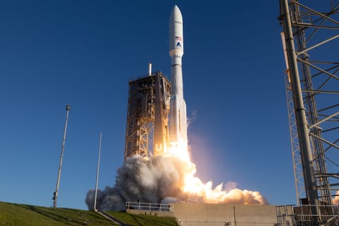 Atlas V liftoff from SLC-41 (KA-03)