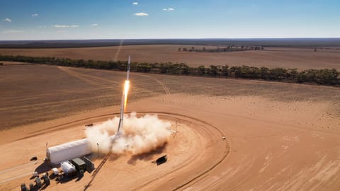 SR75 liftoff (Maiden Flight)