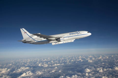 Pegasus XL mounted on the carrier aircraft