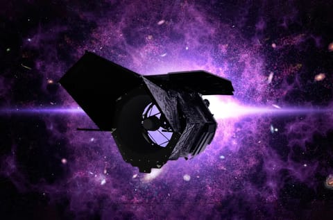 Roman Space Telescope render