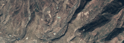 Tonghae Satellite Launching Ground from space